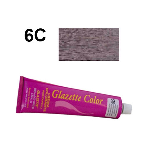 GLAZETTE Color 6C farba do wł.100ml popielty ciemny blond